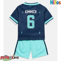 Camiseta Alemania Joshua Kimmich #6 Visitante Equipación para niños Mundial 2026 manga corta (+ pantalones cortos)